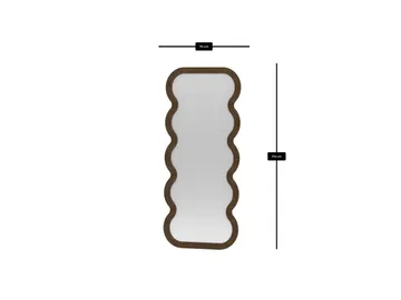Ratira Gulvspeil 70x170 cm - Brun - Innredning - Speil - Helkroppsspeil