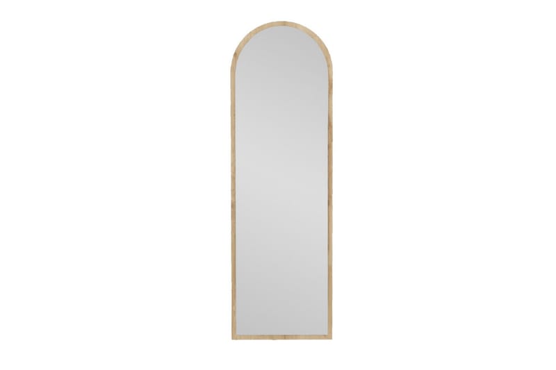 Rusele Speil 50 cm Rektangulær - Tre/Natur - Veggspeil - Gangspeil - Helkroppsspeil