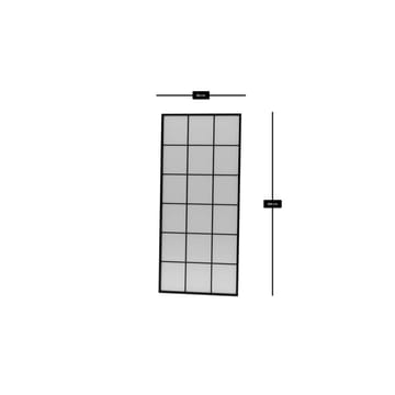 Salvin Gulvspeil 80 x 180 cm - Gull - Innredning - Speil - Helkroppsspeil