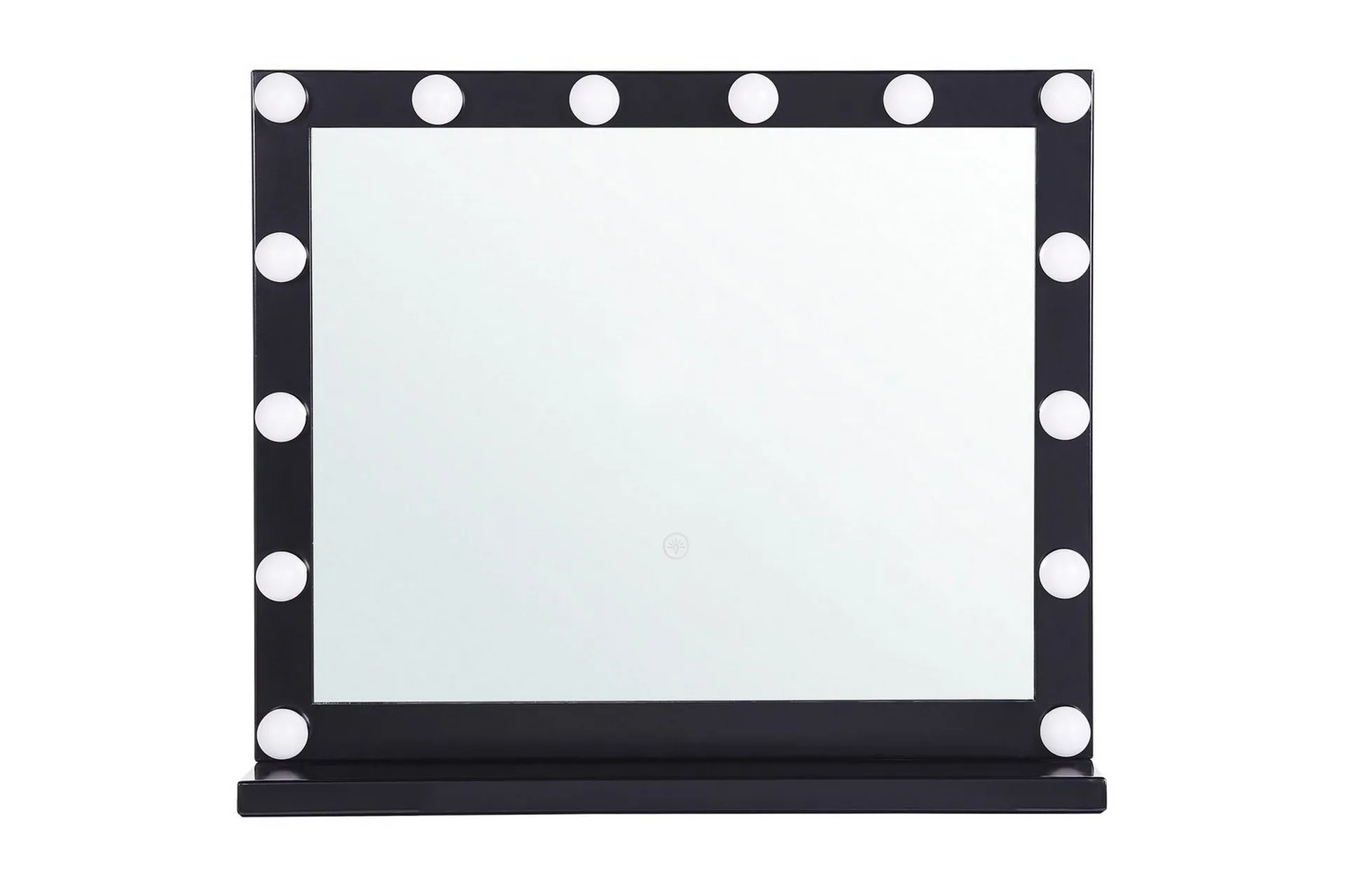 Sminkbordsspegel Beliani Beauvoir Black -