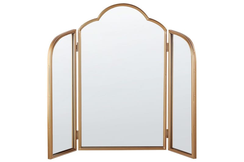 Sminkbordsspegel Savilly GOLD - Innredning - Speil - Sminkespeil