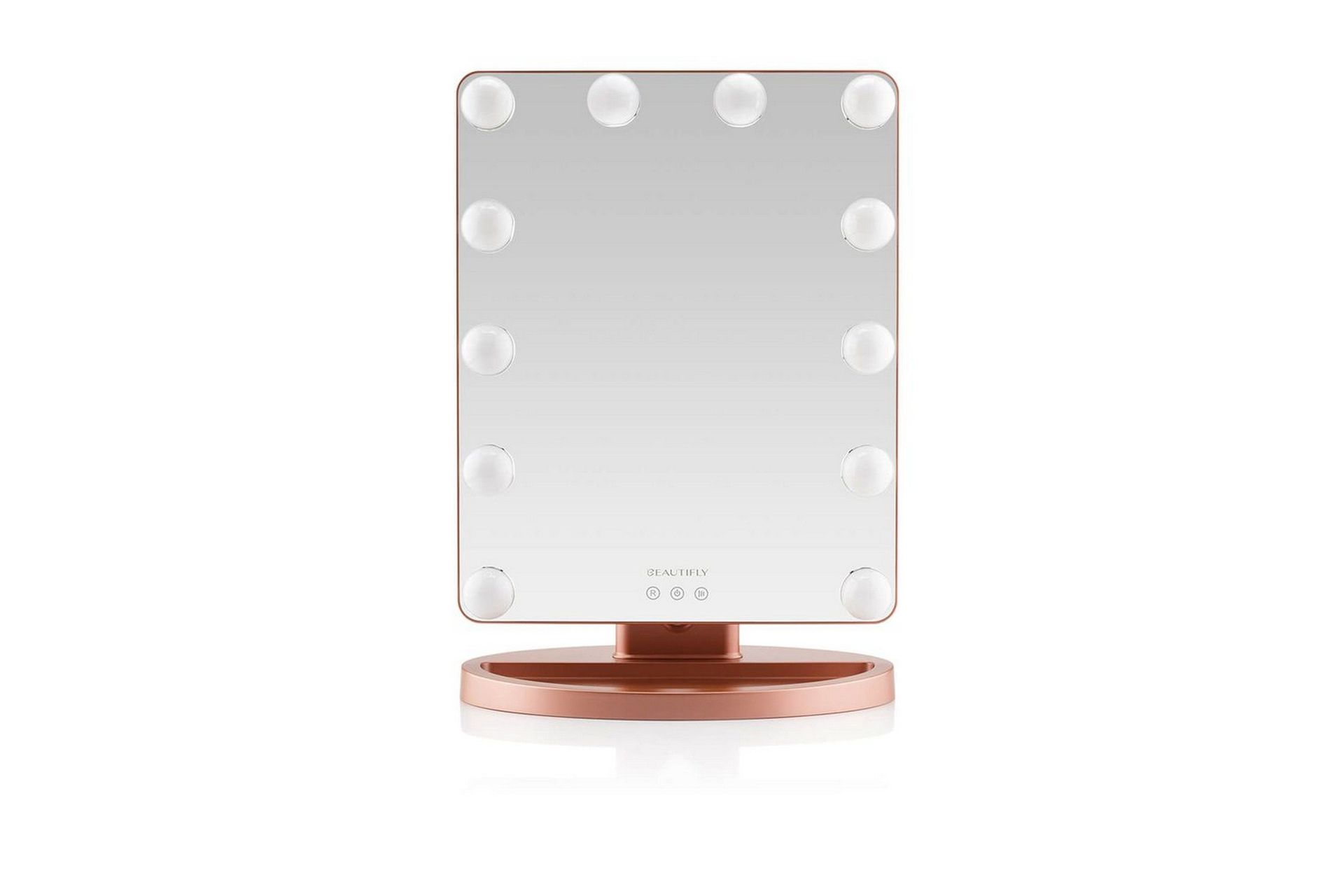 Sminkespeil Beautifly GamourVue med LED-belysning -