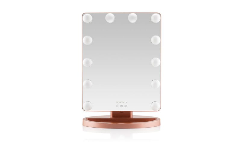 Sminkespeil Beautifly GamourVue med LED-belysning - Innredning - Speil - Sminkespeil