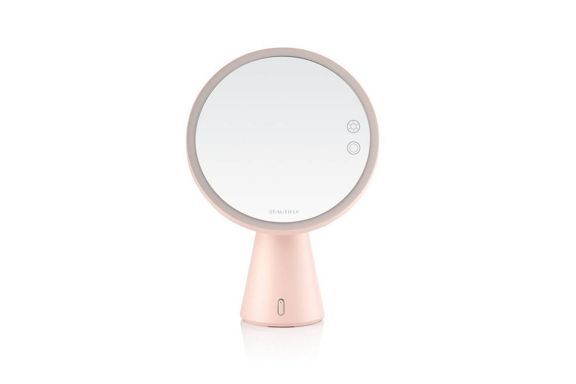 Sminkespeil Beautifly Smart Moon med innebygd Bluetooth-høyttaler -