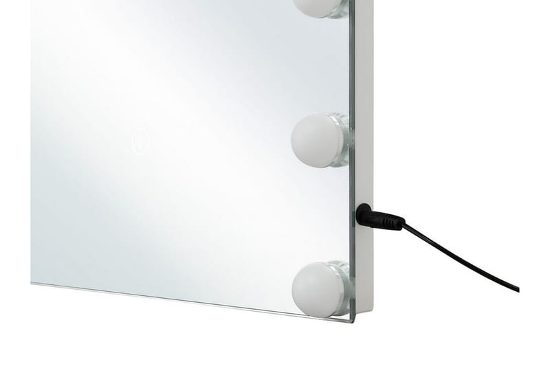 Saracay Speil LED 40x50 cm - Transparent - Sminkespeil - Baderomstilbehør
