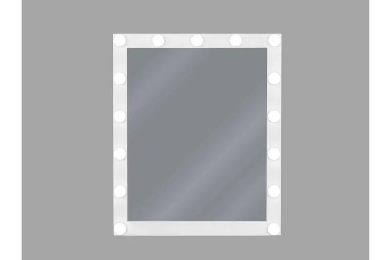 Saven Speil LED 50x60 cm - Transparent - Innredning - Speil - Sminkespeil
