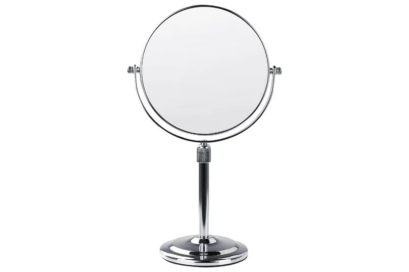 Sminkspegel Beliani Aveyron Guld Silver, undefined