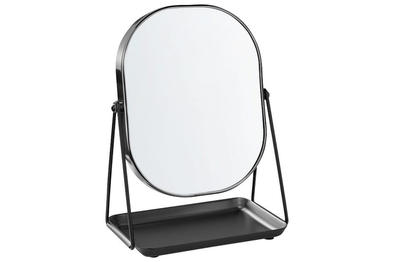 Sminkspegel Beliani Correze Guld/svart Black - Innredning - Speil - Sminkespeil