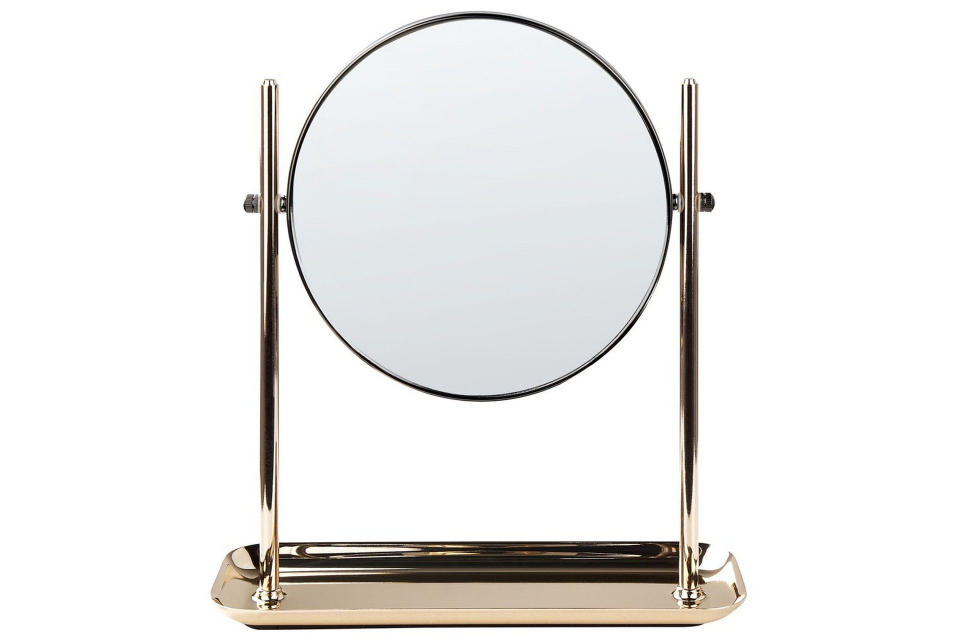 Sminkspegel Beliani Finistere GOLD\|\|Black -