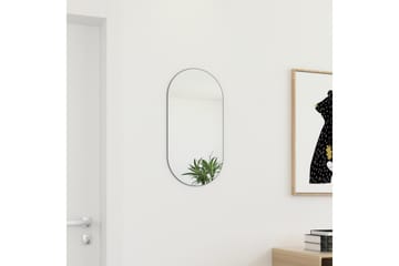 Speil 60x30 cm glass - Hvit - Innredning - Speil - Veggspeil