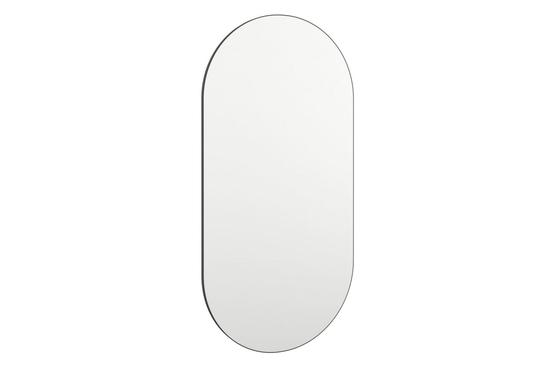 Speil 60x30 cm glass - Hvit - Innredning - Speil - Veggspeil
