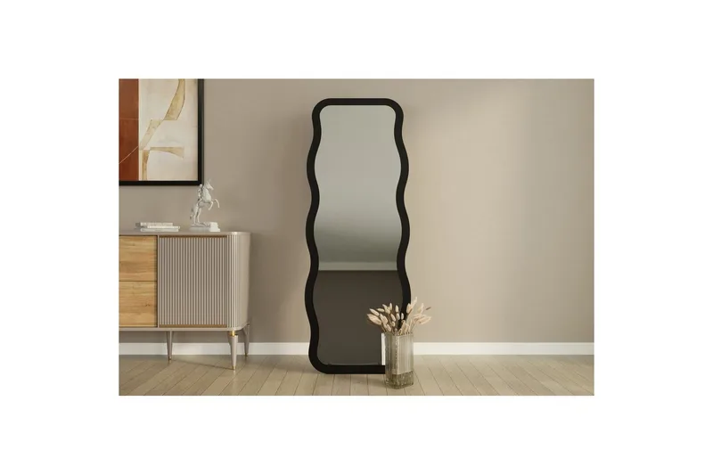 Speil Aror Svart - Svart - Innredning - Speil - Veggspeil