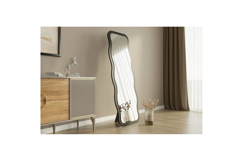 Speil Aror Svart - Svart - Innredning - Speil - Veggspeil