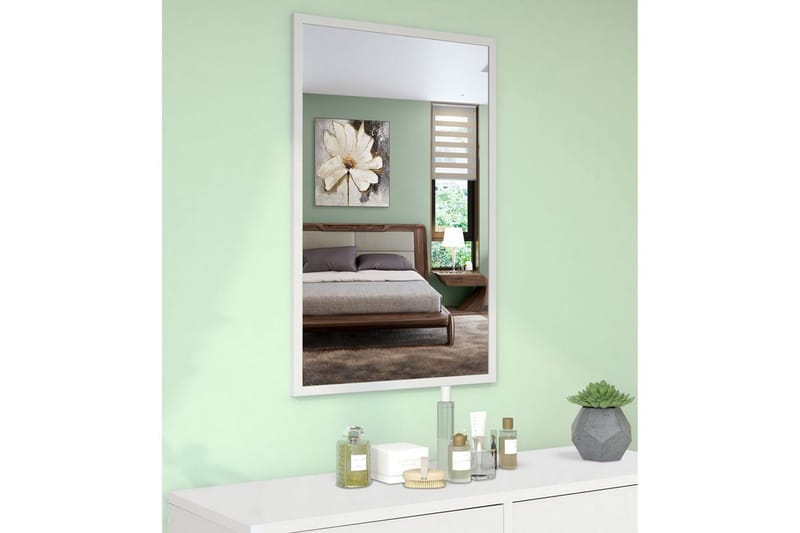 Speil Astral Hvit - Hvit - Innredning - Speil - Veggspeil