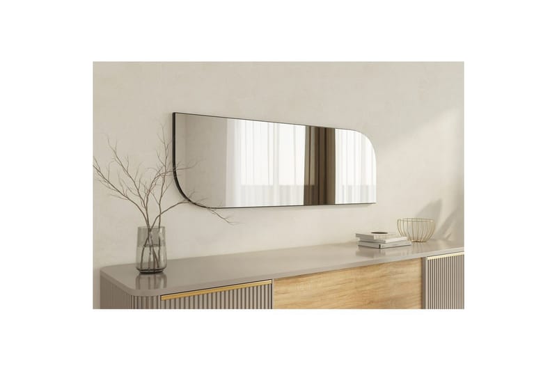 Speil Ayana Svart - Svart - Innredning - Speil - Veggspeil