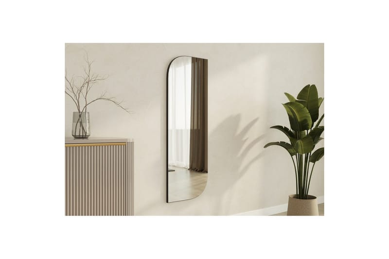 Speil Ayana Svart - Svart - Innredning - Speil - Veggspeil