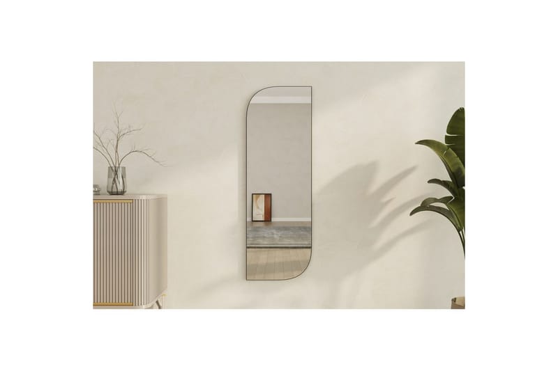 Speil Ayana Svart - Svart - Innredning - Speil - Veggspeil