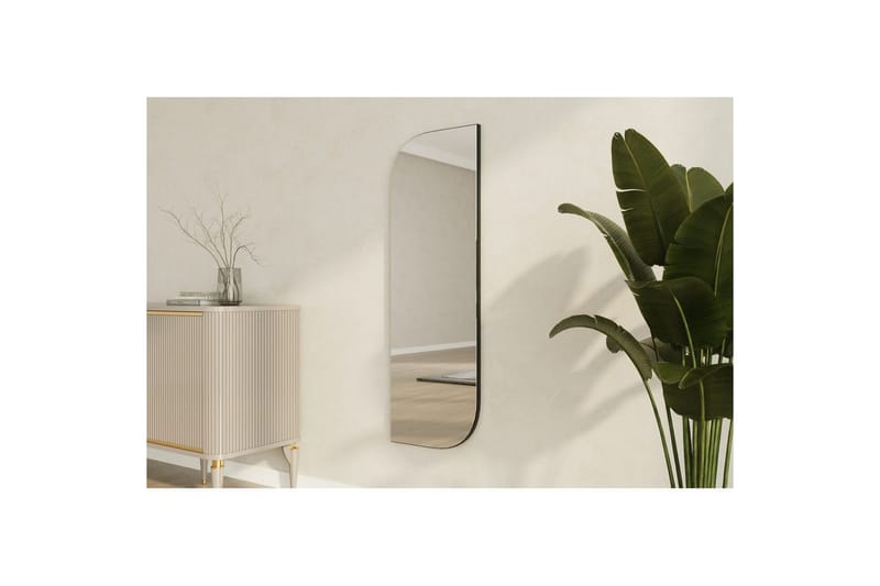 Speil Ayana Svart - Svart - Innredning - Speil - Veggspeil