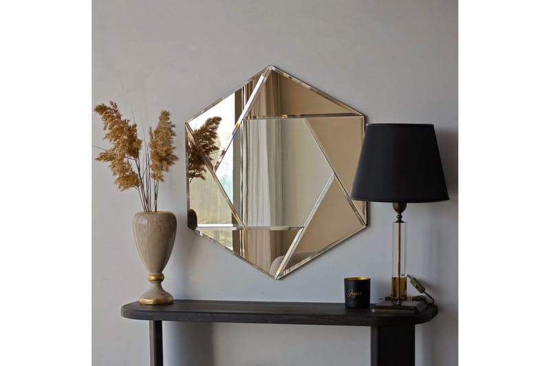 Speil Calrith Bronse - Bronse - Innredning - Speil - Veggspeil