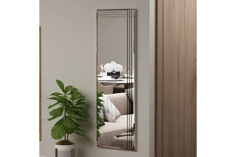 Speil Casaria Transparent - Hvit - Innredning - Speil - Veggspeil