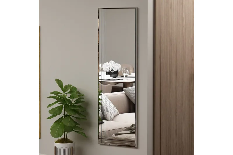 Speil Casaria Transparent - Hvit - Innredning - Speil - Veggspeil