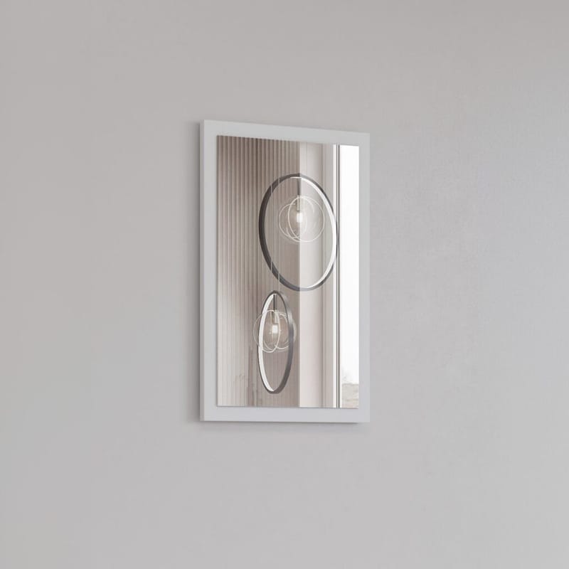 Speil Cross - Hvit - Innredning - Speil - Veggspeil