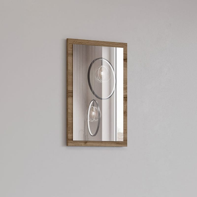 Speil Cross - Wotan eik - Innredning - Speil - Veggspeil