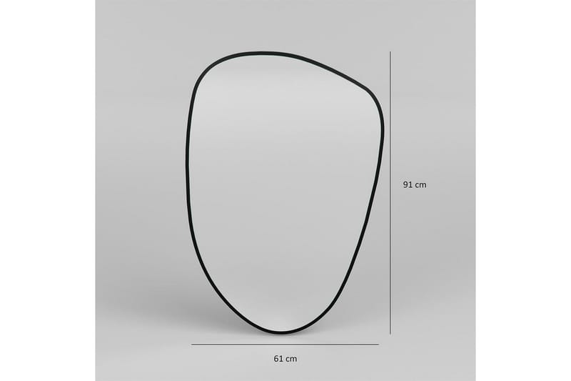 Speil Drøm Svart - Svart - Innredning - Speil - Veggspeil