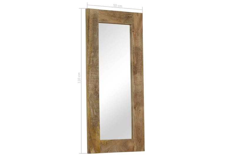 Speil heltre mango 50x110 cm - Veggspeil - Gangspeil