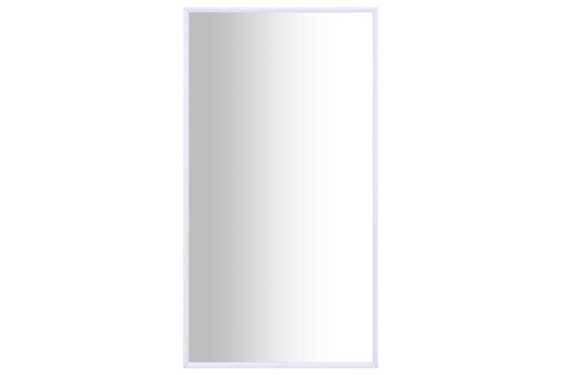 Speil hvit 100x60 cm - Hvit - Innredning - Speil - Veggspeil