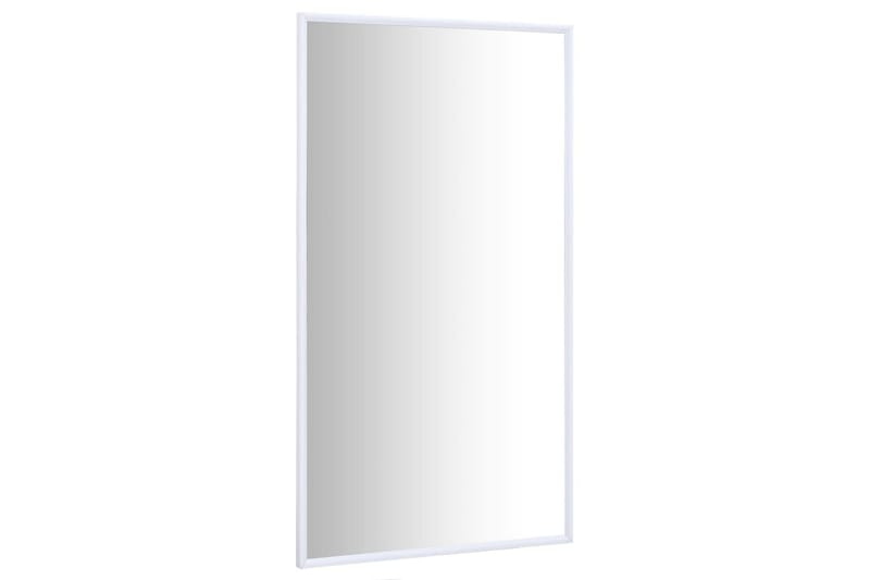 Speil hvit 100x60 cm - Hvit - Innredning - Speil - Veggspeil