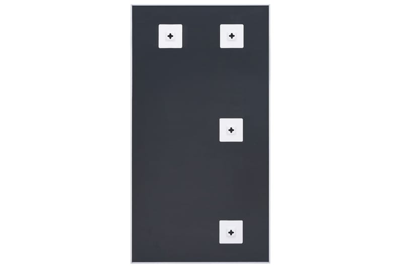 Speil hvit 100x60 cm - Hvit - Innredning - Speil - Veggspeil