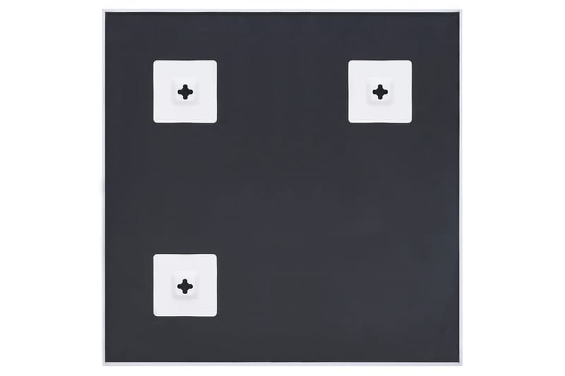 Speil hvit 50x50 cm - Hvit - Innredning - Speil - Veggspeil