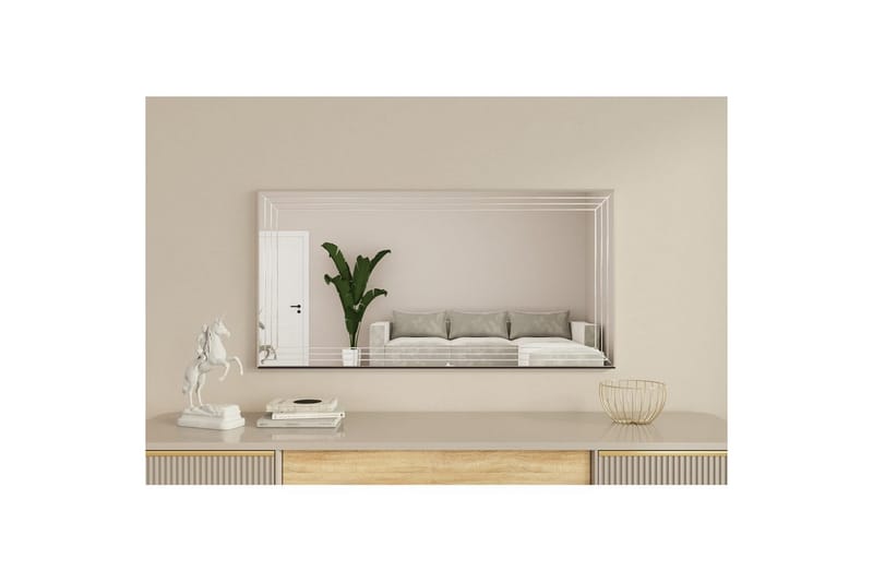 Speil Jasvinder Hvit - Hvit - Innredning - Speil - Veggspeil