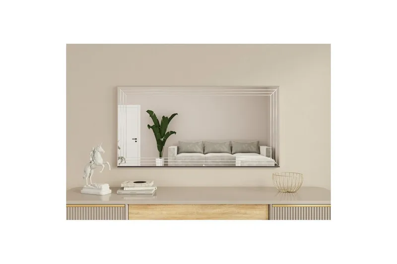 Speil Jasvinder Hvit - Hvit - Innredning - Speil - Veggspeil