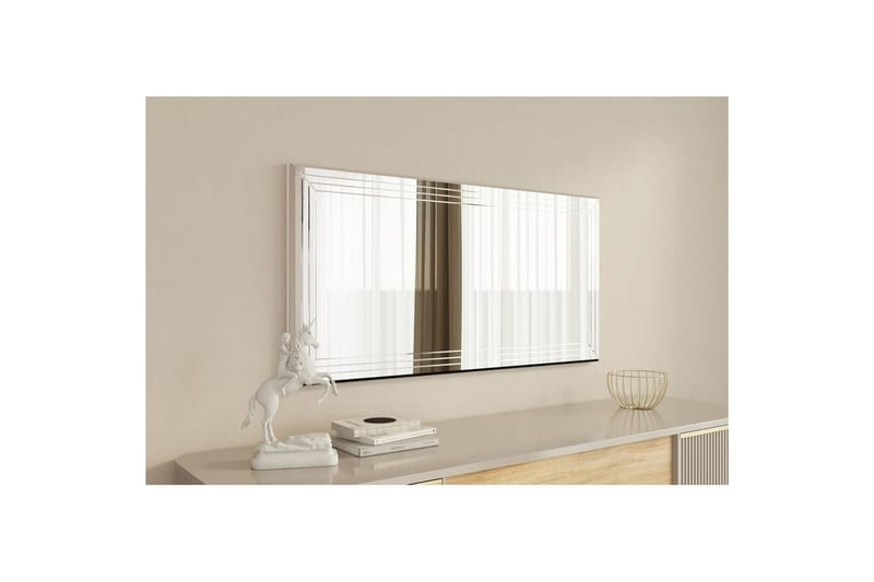 Speil Jasvinder Hvit - Hvit - Innredning - Speil - Veggspeil