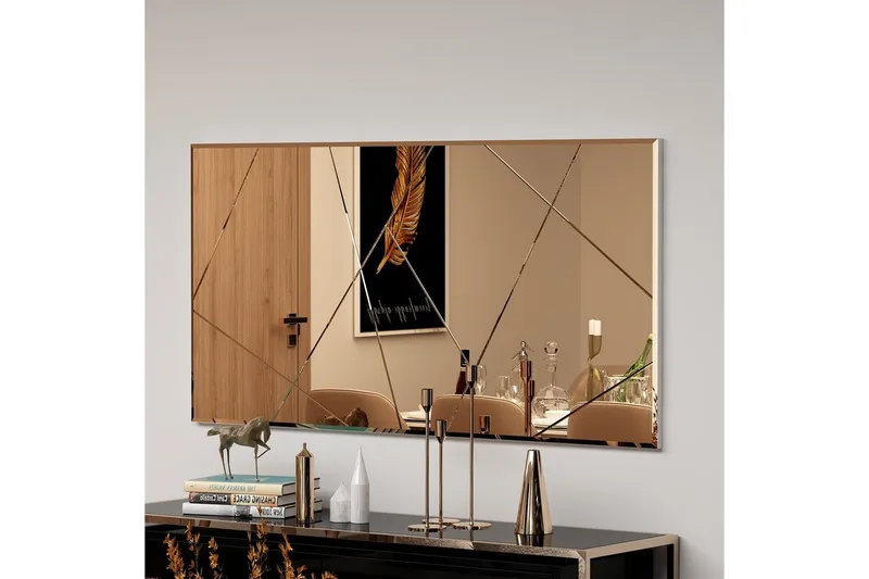 Speil Luthen Bronse - Bronse - Innredning - Speil - Veggspeil