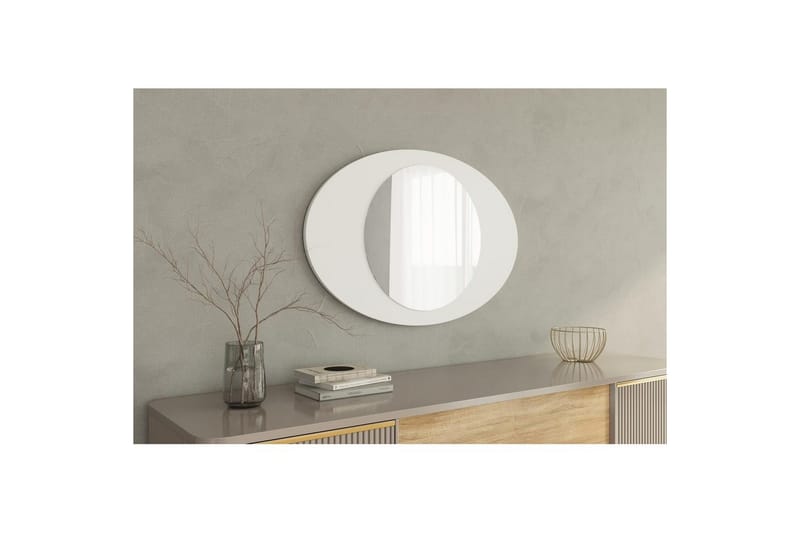 Speil Masatoshi Hvit - Hvit - Innredning - Speil - Veggspeil