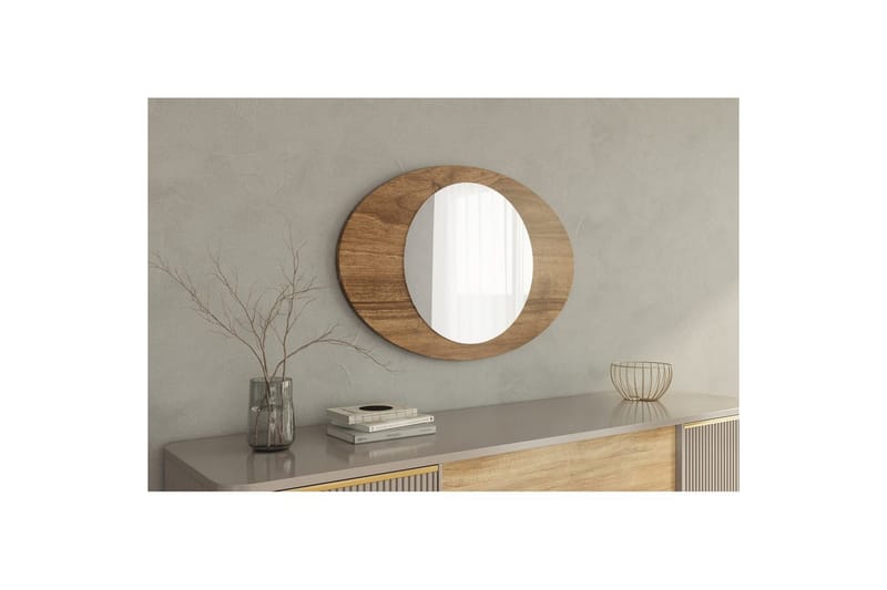 Speil Masatoshi Valnøtt - Valnøtt - Innredning - Speil - Veggspeil