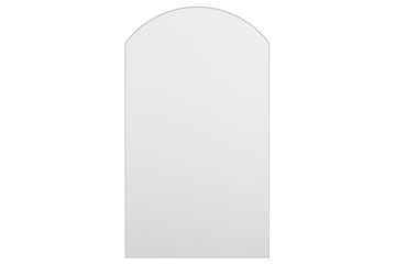 Speil med LED-lys 70x40 cm glass oval - Silver - Innredning - Speil - Veggspeil