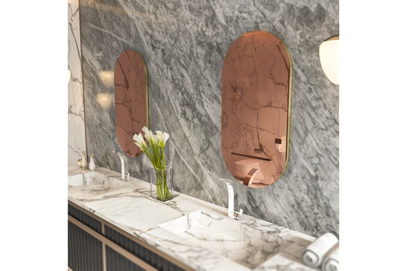 Speil Riory Bronse / Gull - Bronse / Gull - Innredning - Speil - Veggspeil