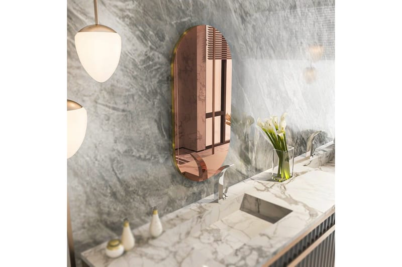 Speil Riory Bronse / Gull - Bronse / Gull - Innredning - Speil - Veggspeil