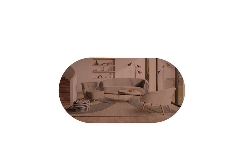 Speil Riory Bronse / Gull - Bronse / Gull - Innredning - Speil - Veggspeil