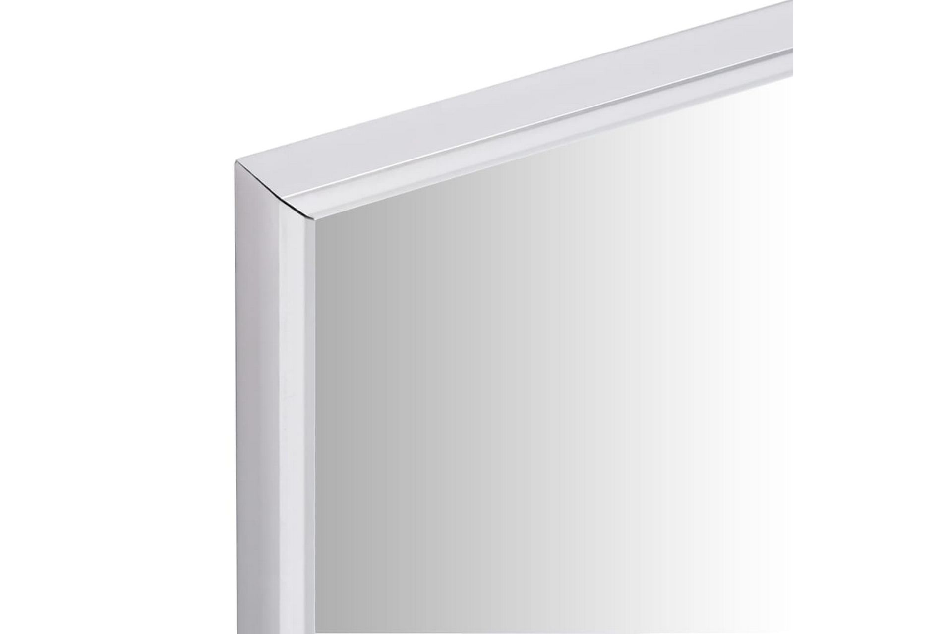 Speil sølv 40x40 cm - Silver - Innredning - Speil - Veggspeil