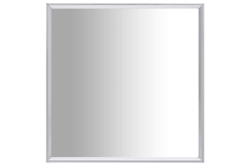 Speil sølv 40x40 cm - Silver - Innredning - Speil - Veggspeil