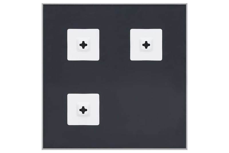 Speil sølv 40x40 cm - Silver - Innredning - Speil - Veggspeil