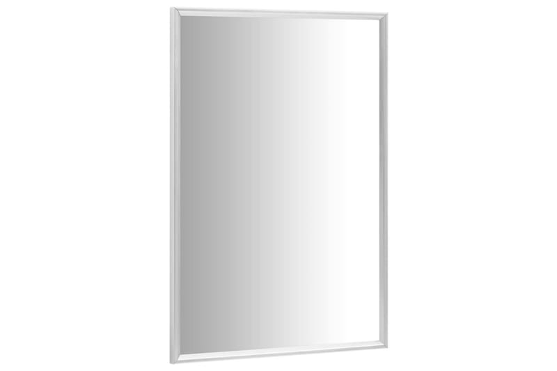 Speil sølv 60x40 cm - Silver - Innredning - Speil - Veggspeil