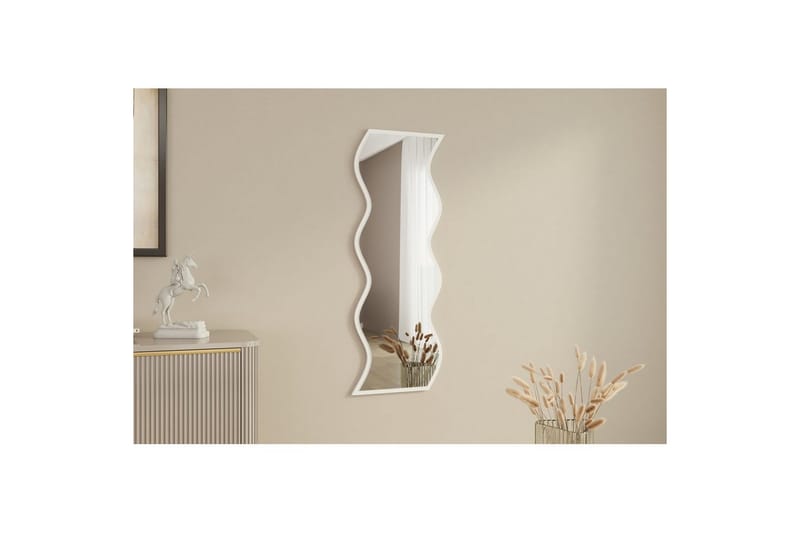 Speil Safidon Hvit - Hvit - Innredning - Speil - Veggspeil