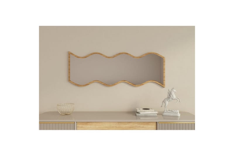 Speil Safidon Hvit / Natur - Hvit / Natur - Innredning - Speil - Veggspeil