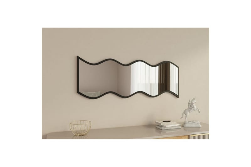 Speil Safidon Hvit / Svart - Hvit / Svart - Innredning - Speil - Veggspeil